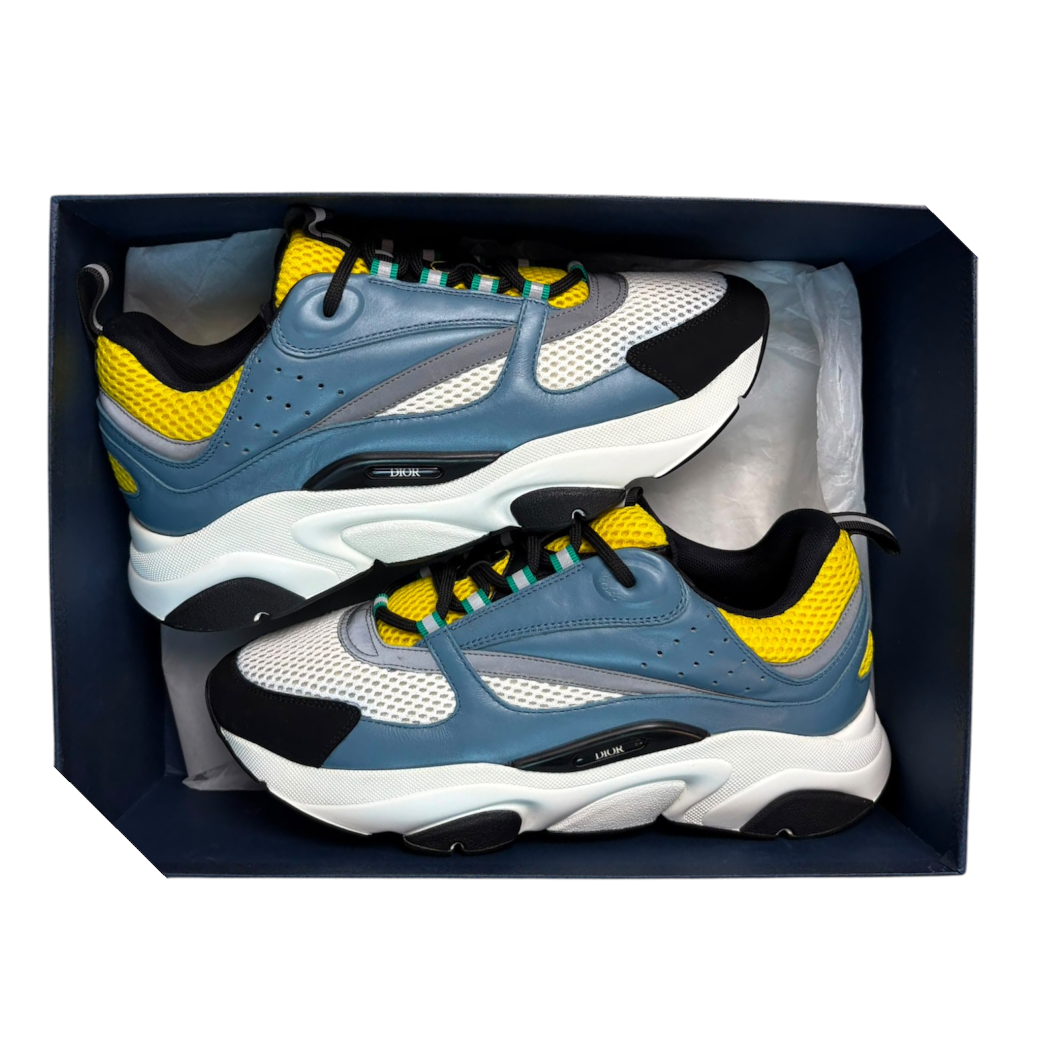 DIOR B22 BLUE/YELLOW – UK8