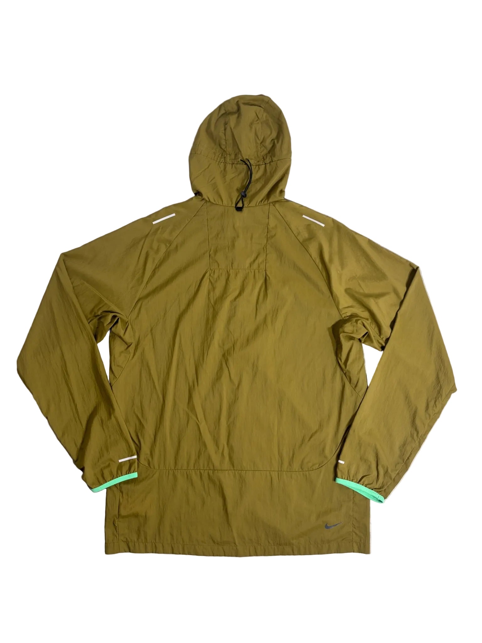 NIKE TRAIL RUNNING JACKET – GREEN OLIVE – MEDIUM