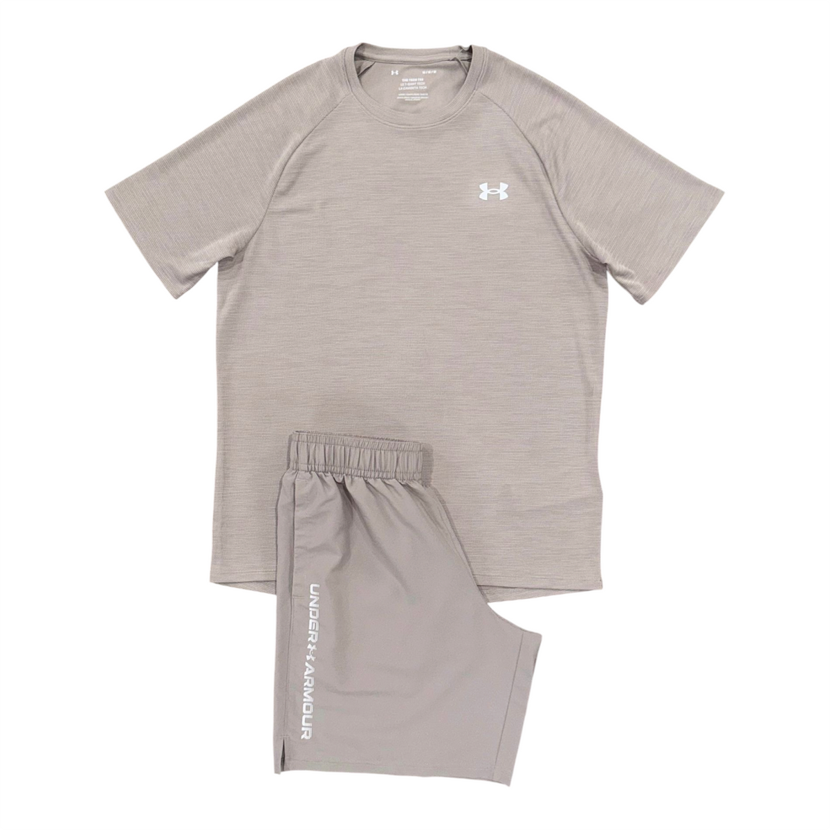 UNDER ARMOUR SHORT SET - BEIGE